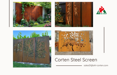 Corten Steel Screen